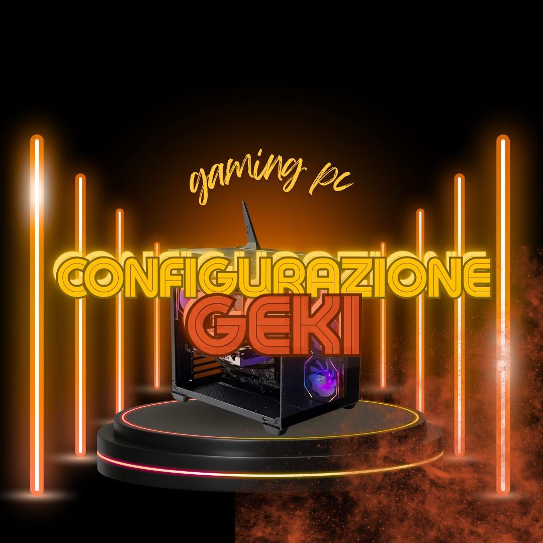 PC Gaming Assemblato Configurazione Geki Ryzen 5 7500X3D